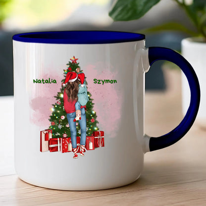 Kubek personalizowany świąteczny dla mamy #301