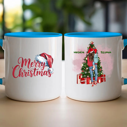 Kubek personalizowany świąteczny dla mamy #301