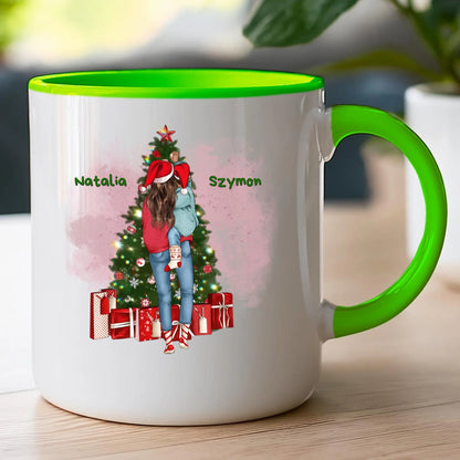 Kubek personalizowany świąteczny dla mamy #301