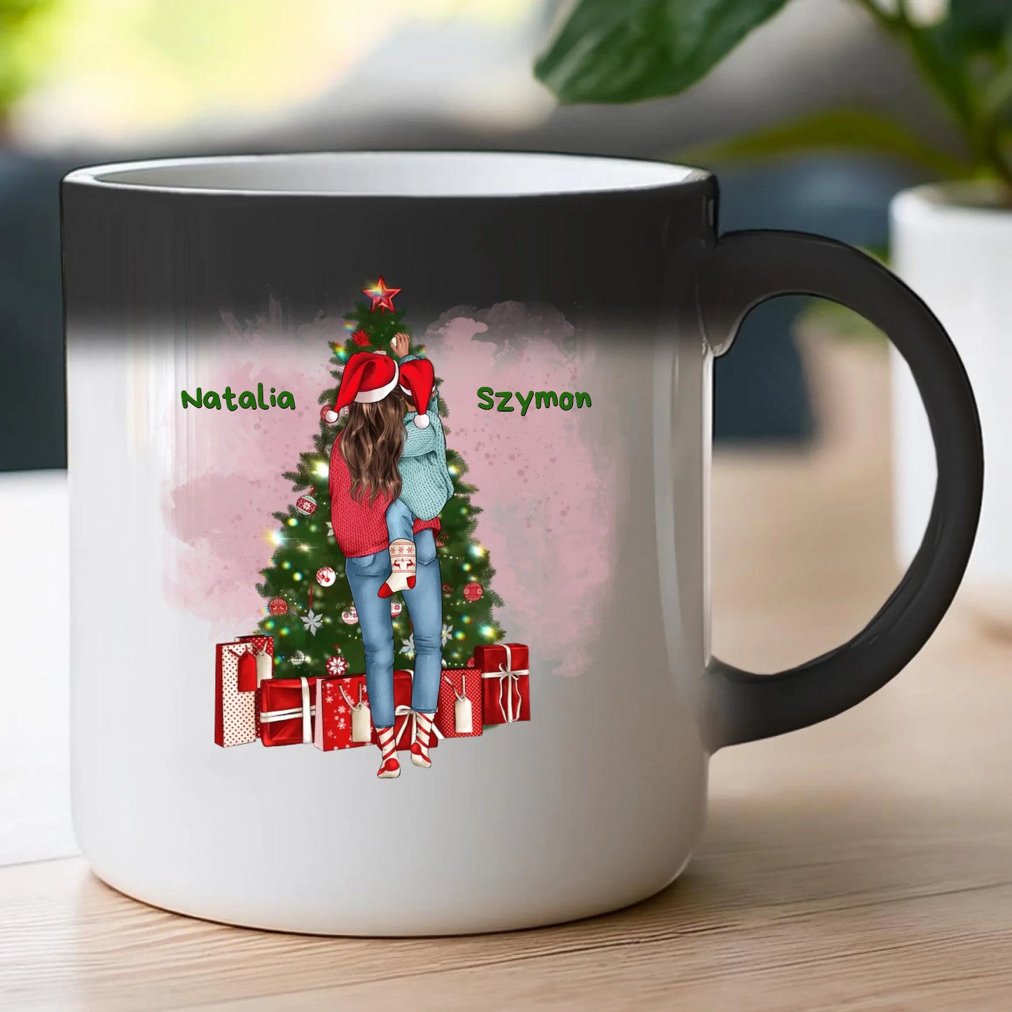 Kubek personalizowany świąteczny dla mamy #301
