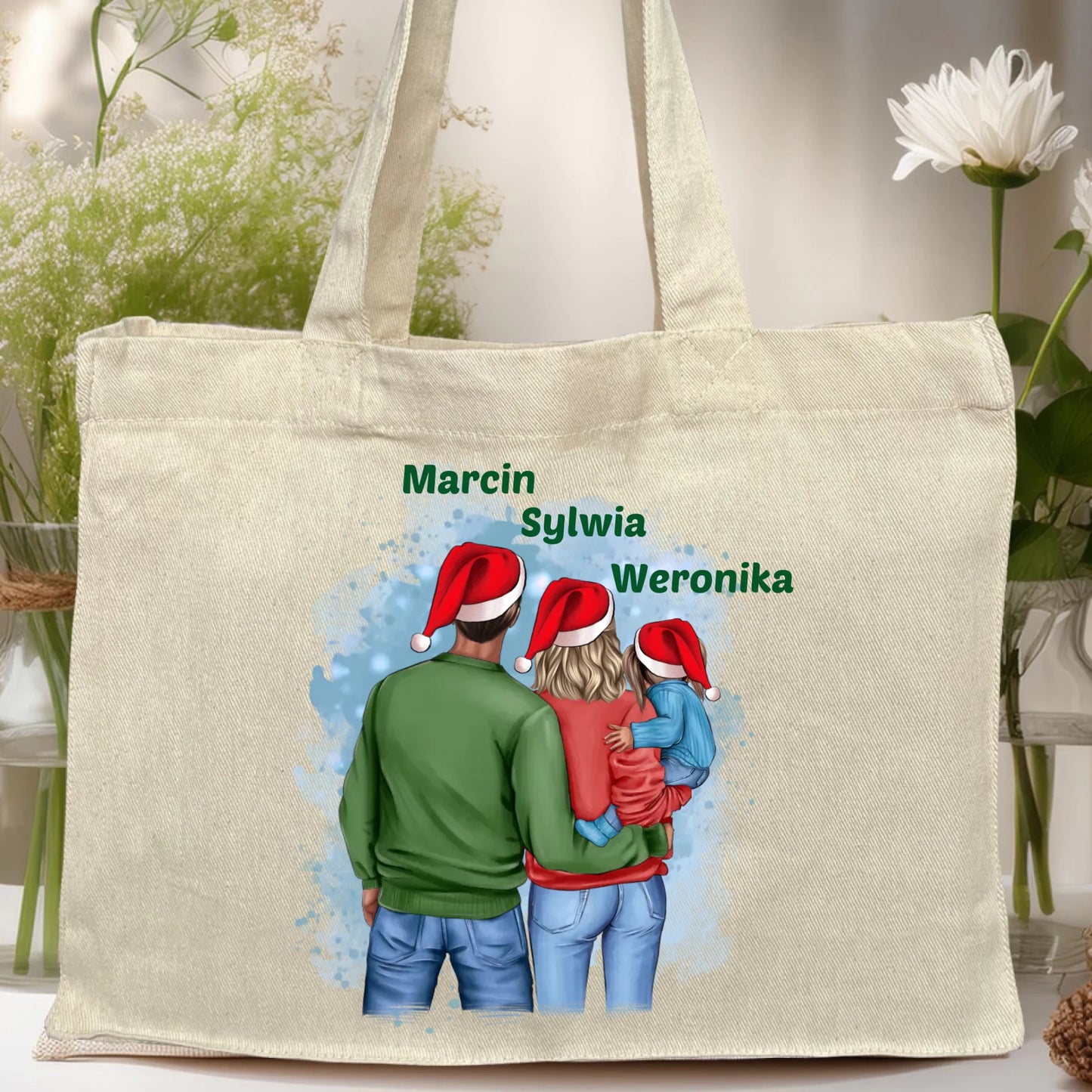 Torba personalizowana świąteczna dla rodziców #900