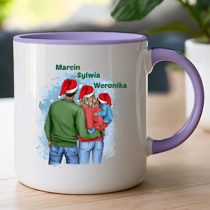 Kubek personalizowany świąteczny dla rodziców #900