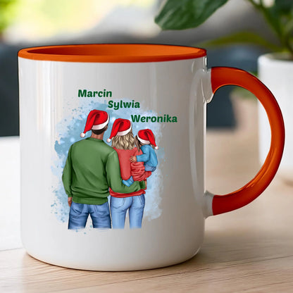 Kubek personalizowany świąteczny dla rodziców #900