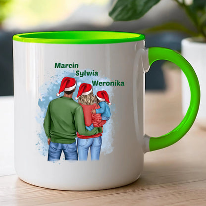 Kubek personalizowany świąteczny dla rodziców #900