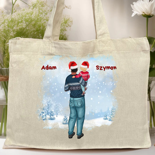 Torba personalizowana świąteczna dla Taty #730
