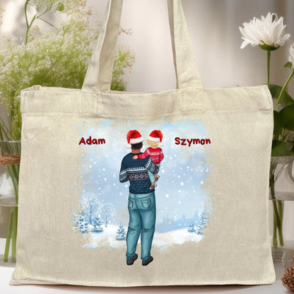 Torba personalizowana świąteczna dla Taty #730
