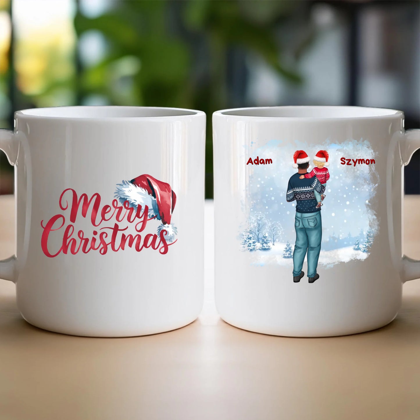 Kubek personalizowany świąteczny dla Taty #730