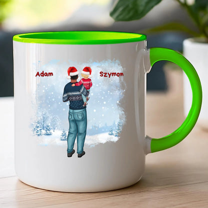 Kubek personalizowany świąteczny dla Taty #730