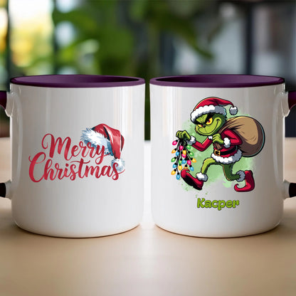 Kubek personalizowany świąteczny - Grinch #17