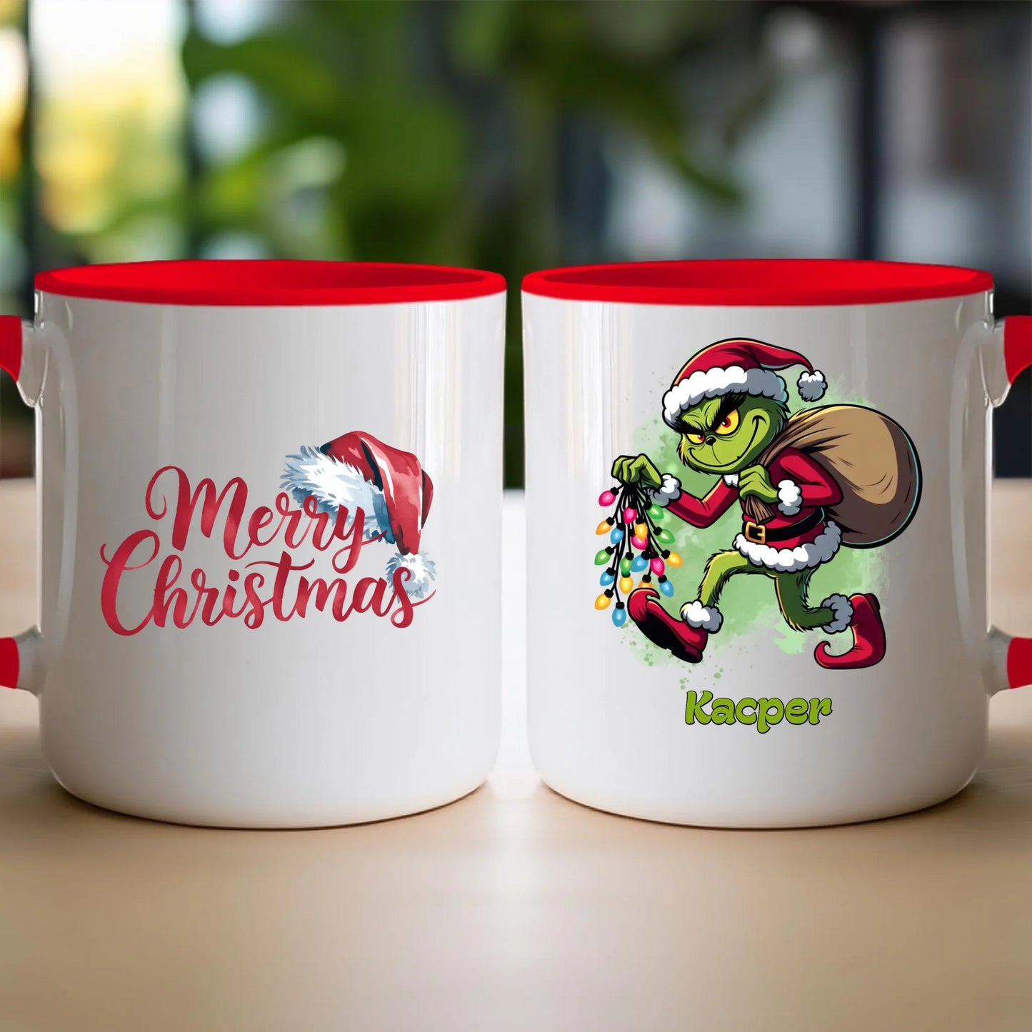 Kubek personalizowany świąteczny - Grinch #17