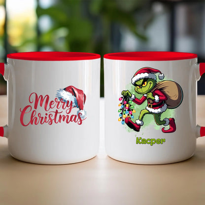 Kubek personalizowany świąteczny - Grinch #17