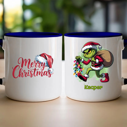 Kubek personalizowany świąteczny - Grinch #17