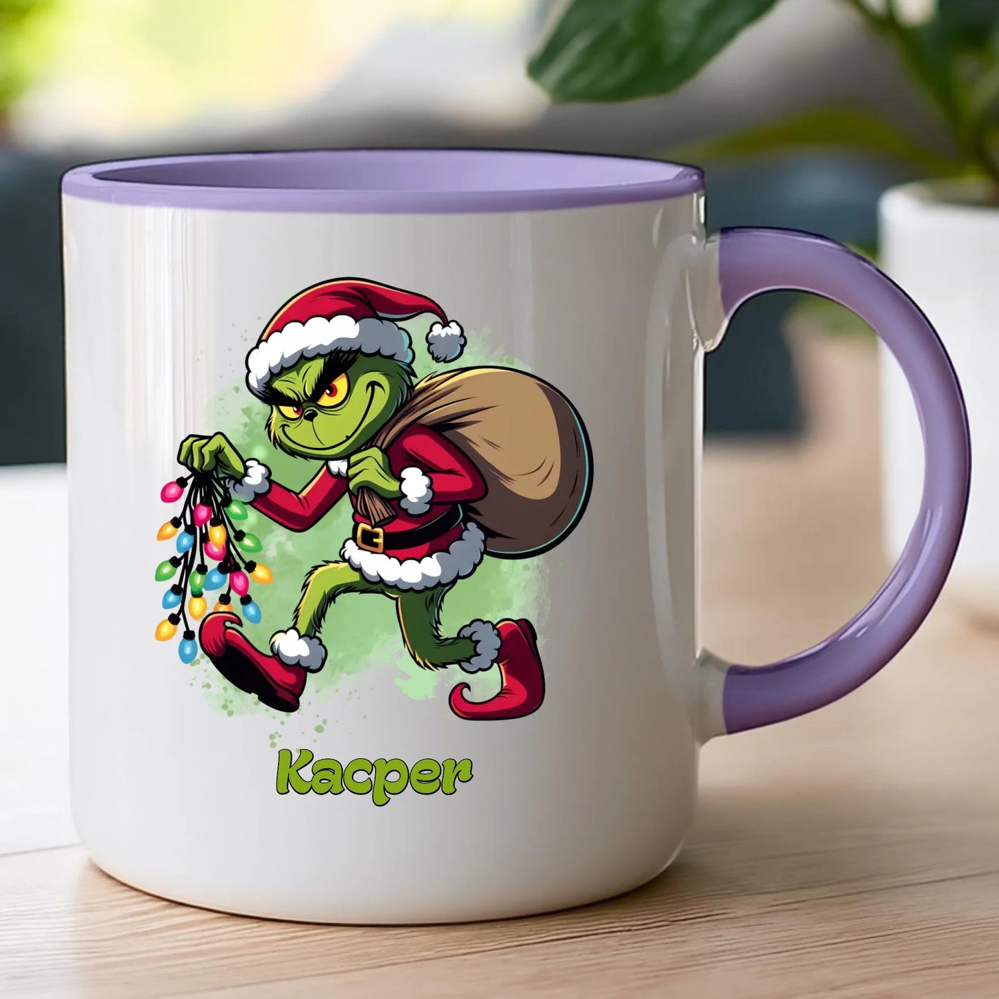 Kubek personalizowany świąteczny - Grinch #17
