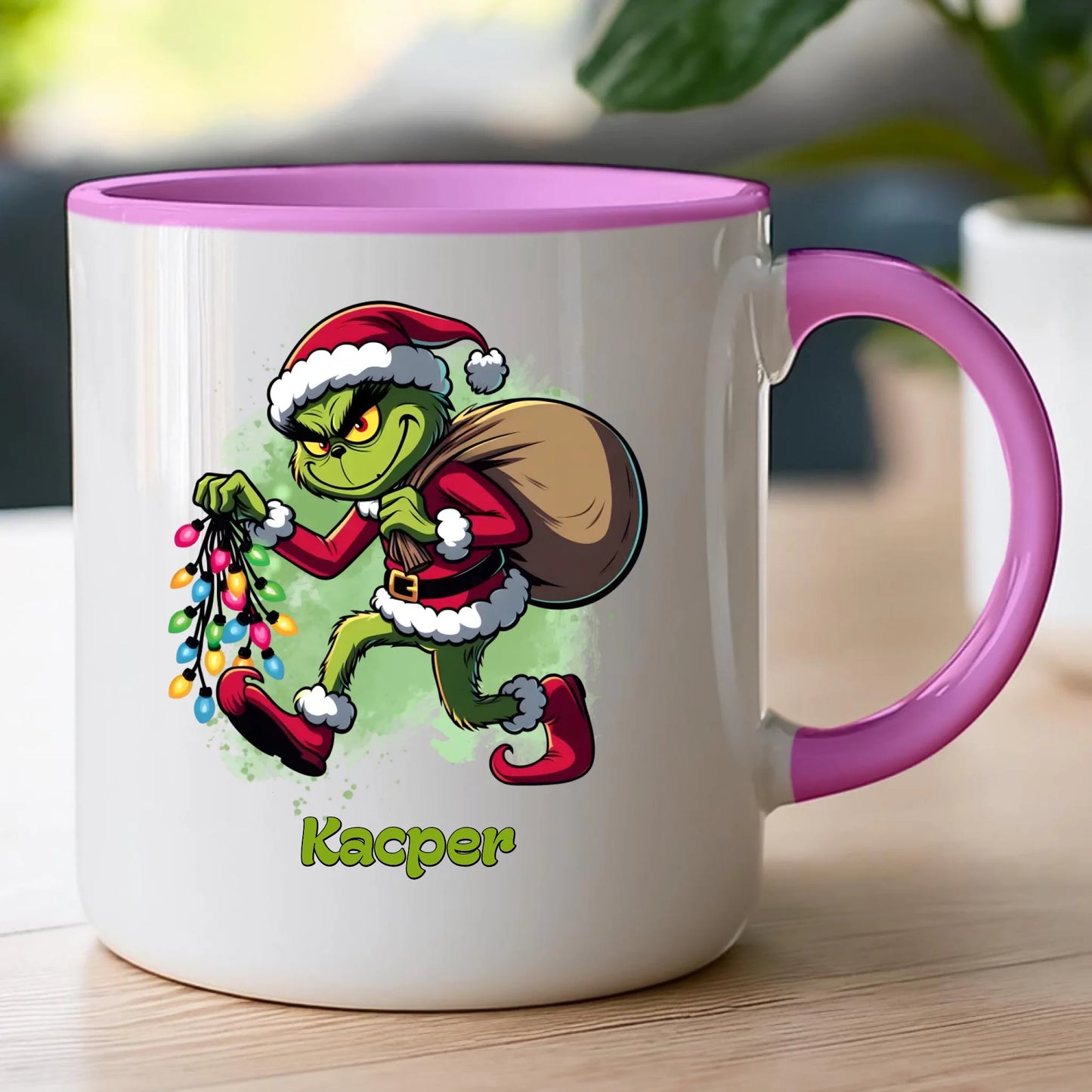 Kubek personalizowany świąteczny - Grinch #17