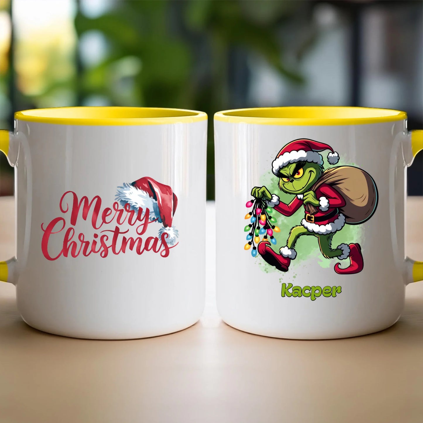 Kubek personalizowany świąteczny - Grinch #17