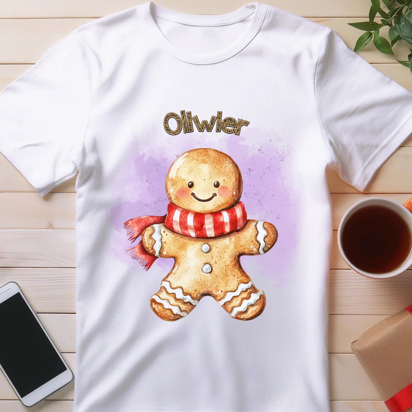 Koszulka personalizowana świąteczna - Pierniczek #20