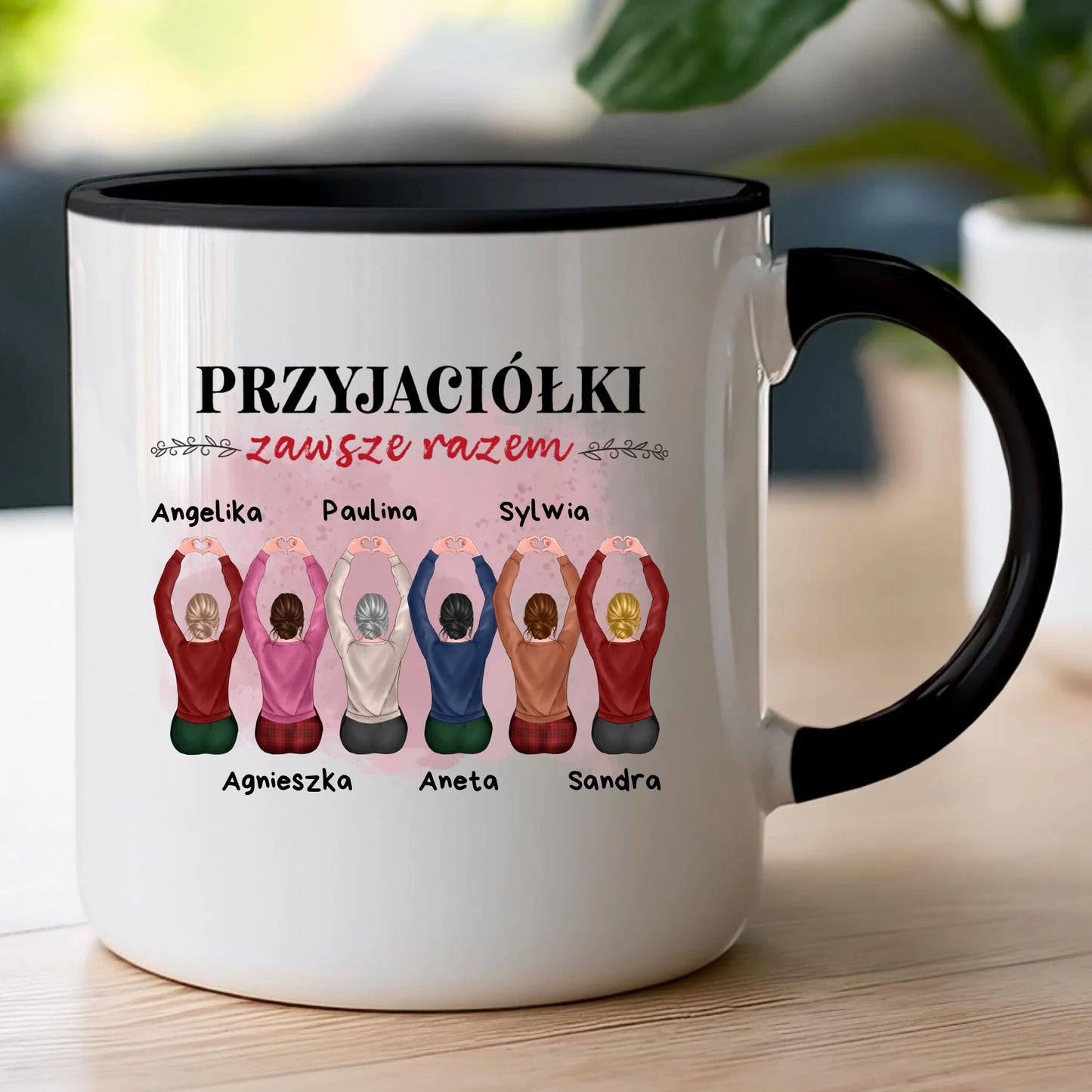 Kubek personalizowany dla przyjaciółek 2-6 osób #121