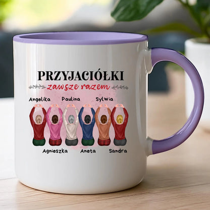Kubek personalizowany dla przyjaciółek 2-6 osób #121