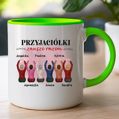 Kubek personalizowany dla przyjaciółek 2-6 osób #121
