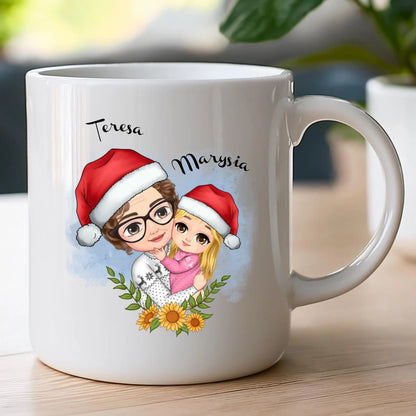 Kubek świąteczny personalizowany dla babci #231