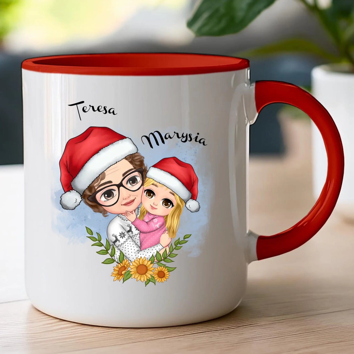 Kubek świąteczny personalizowany dla babci #231