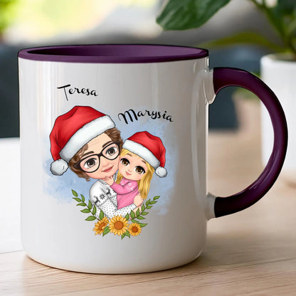 Kubek świąteczny personalizowany dla babci #231