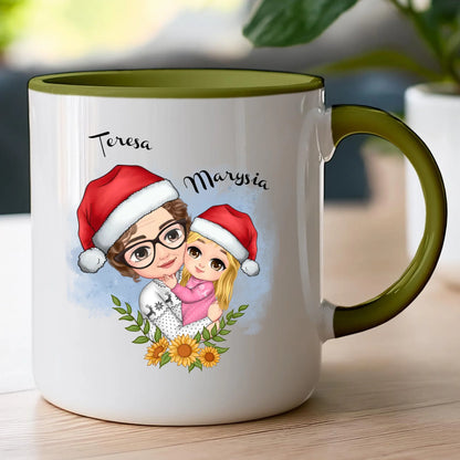 Kubek świąteczny personalizowany dla babci #231