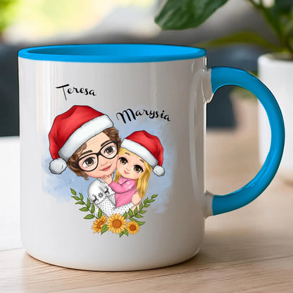 Kubek świąteczny personalizowany dla babci #231