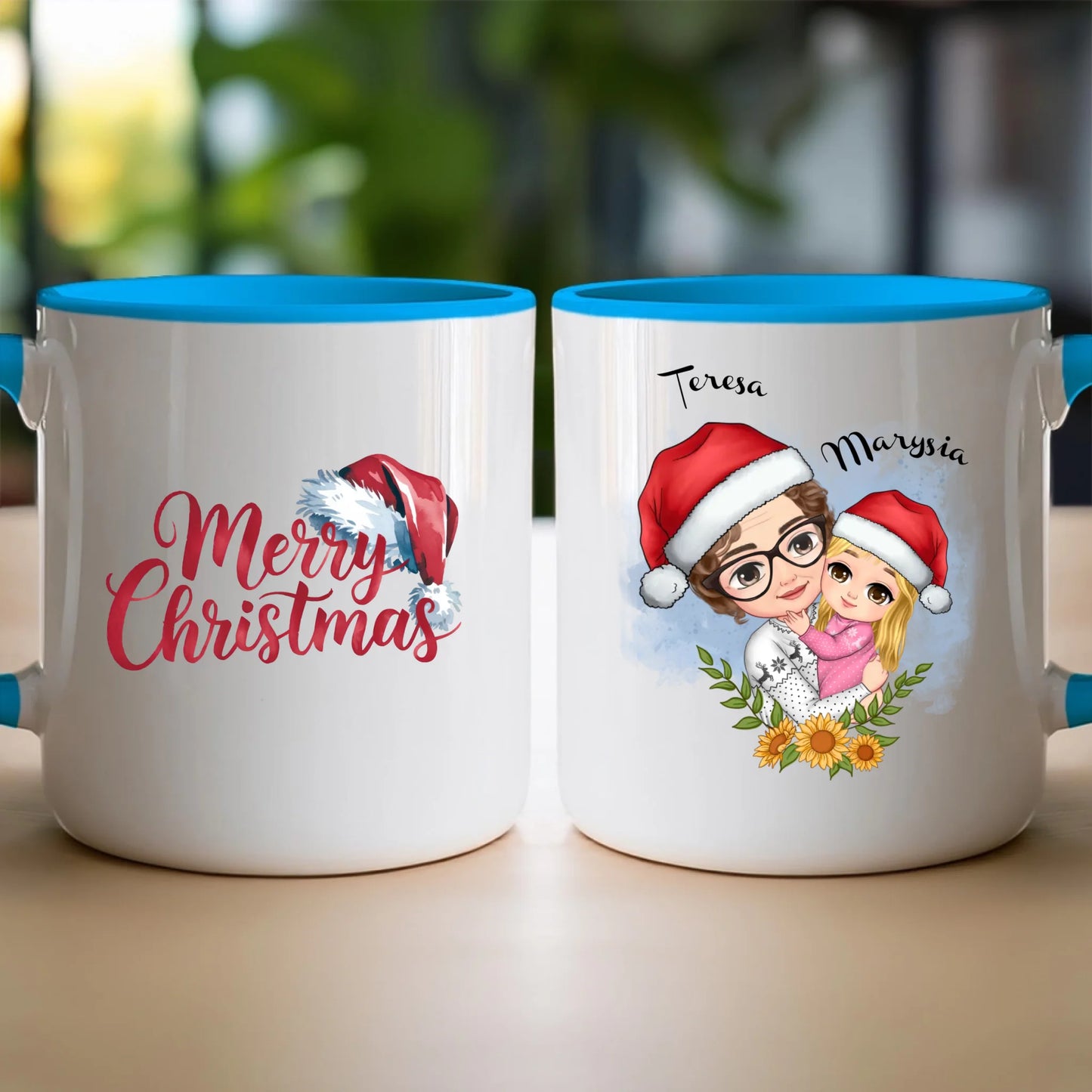 Kubek świąteczny personalizowany dla babci #231