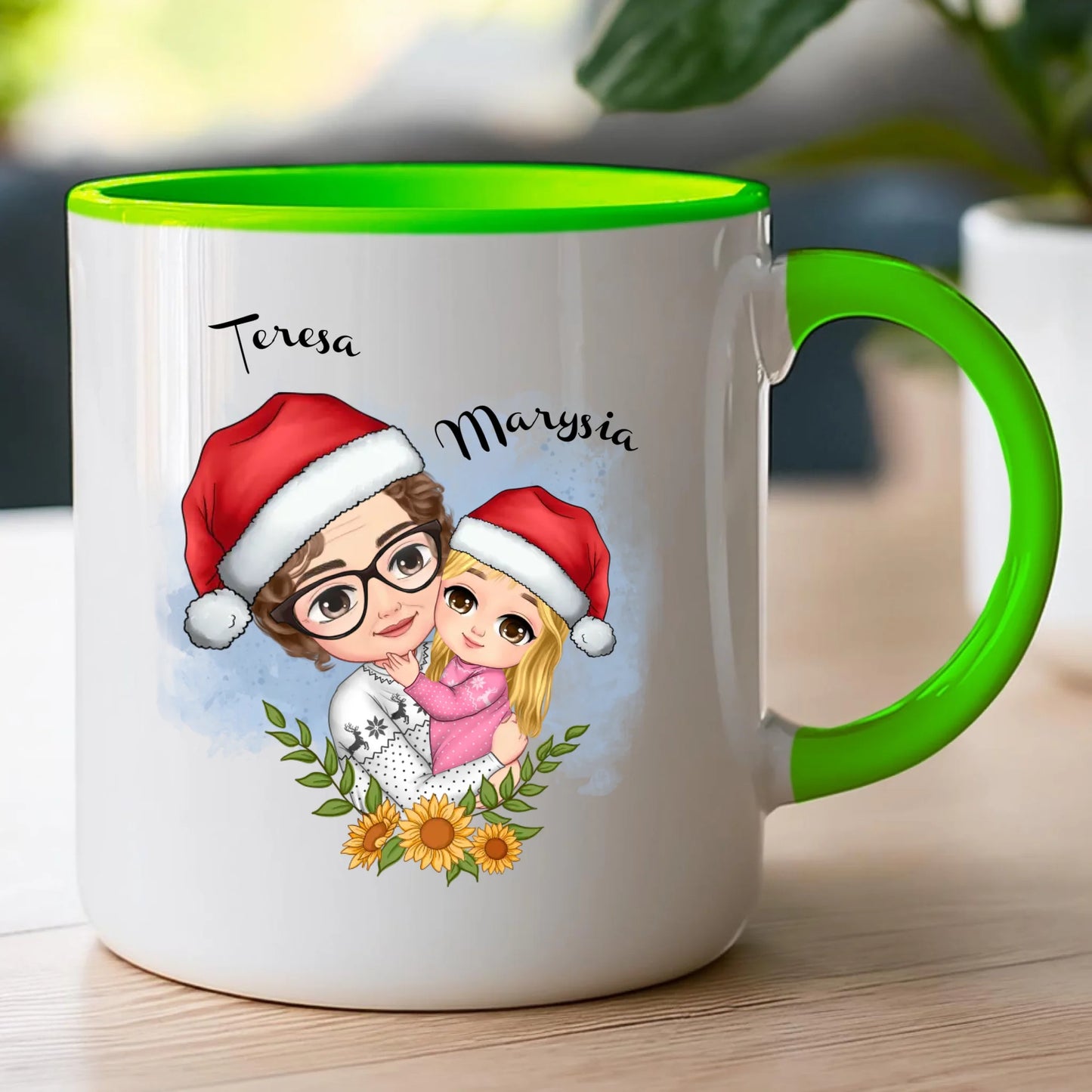 Kubek świąteczny personalizowany dla babci #231