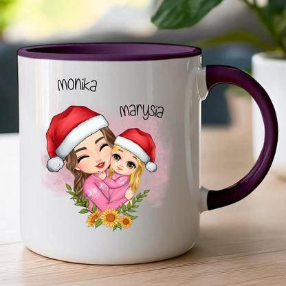 Kubek świąteczny personalizowany dla mamy #330