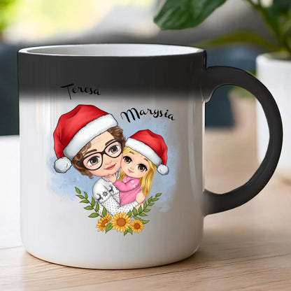 Kubek świąteczny personalizowany dla babci #231