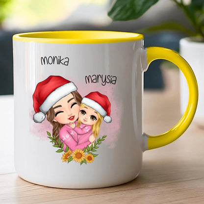 Kubek świąteczny personalizowany dla mamy #330
