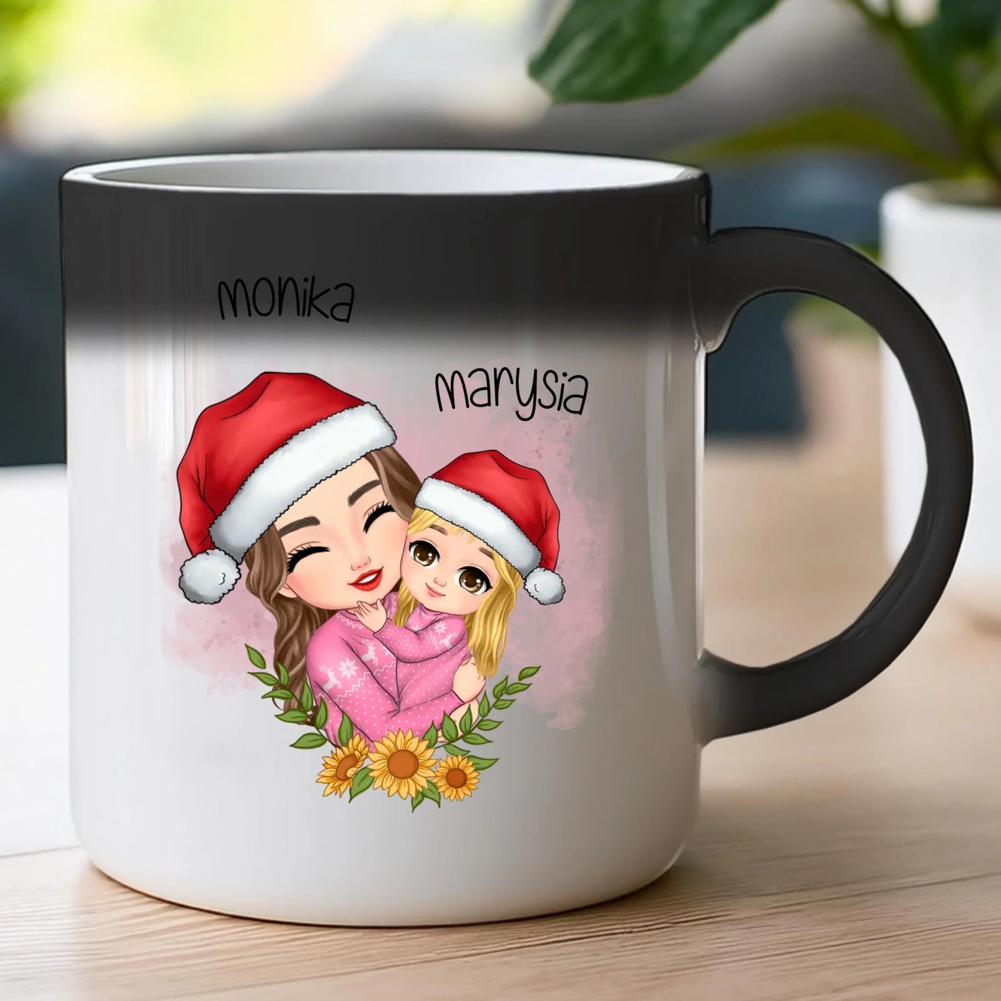 Kubek świąteczny personalizowany dla mamy #330
