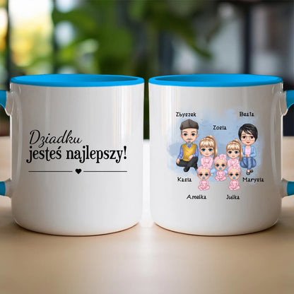 Kubek personalizowany dla babci i dziadka #600