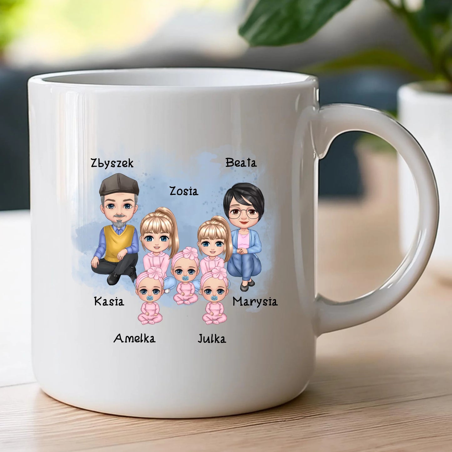 Kubek personalizowany dla babci i dziadka #600