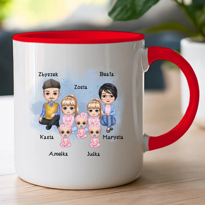 Kubek personalizowany dla babci i dziadka #600