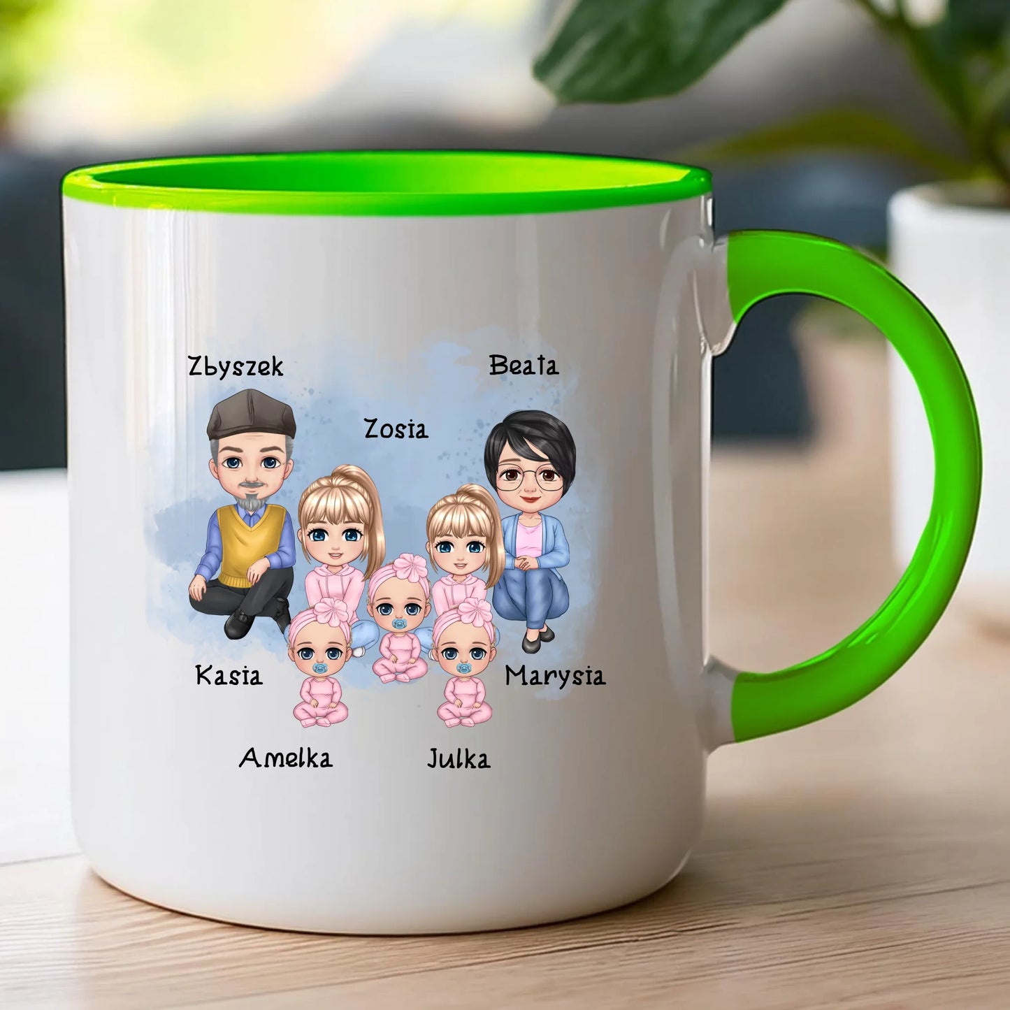Kubek personalizowany dla babci i dziadka #600