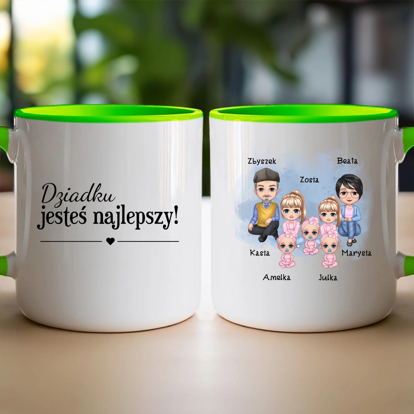 Kubek personalizowany dla babci i dziadka #600