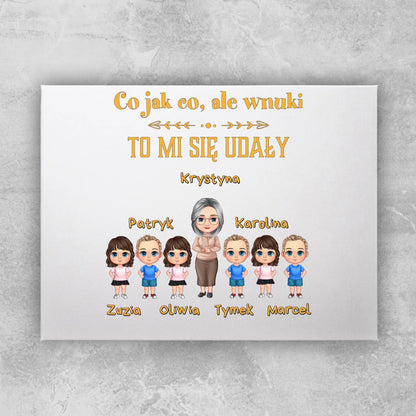 Obraz personalizowany dla babci #250