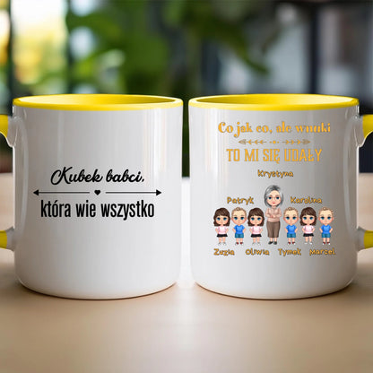 Kubek personalizowany dla babci #250