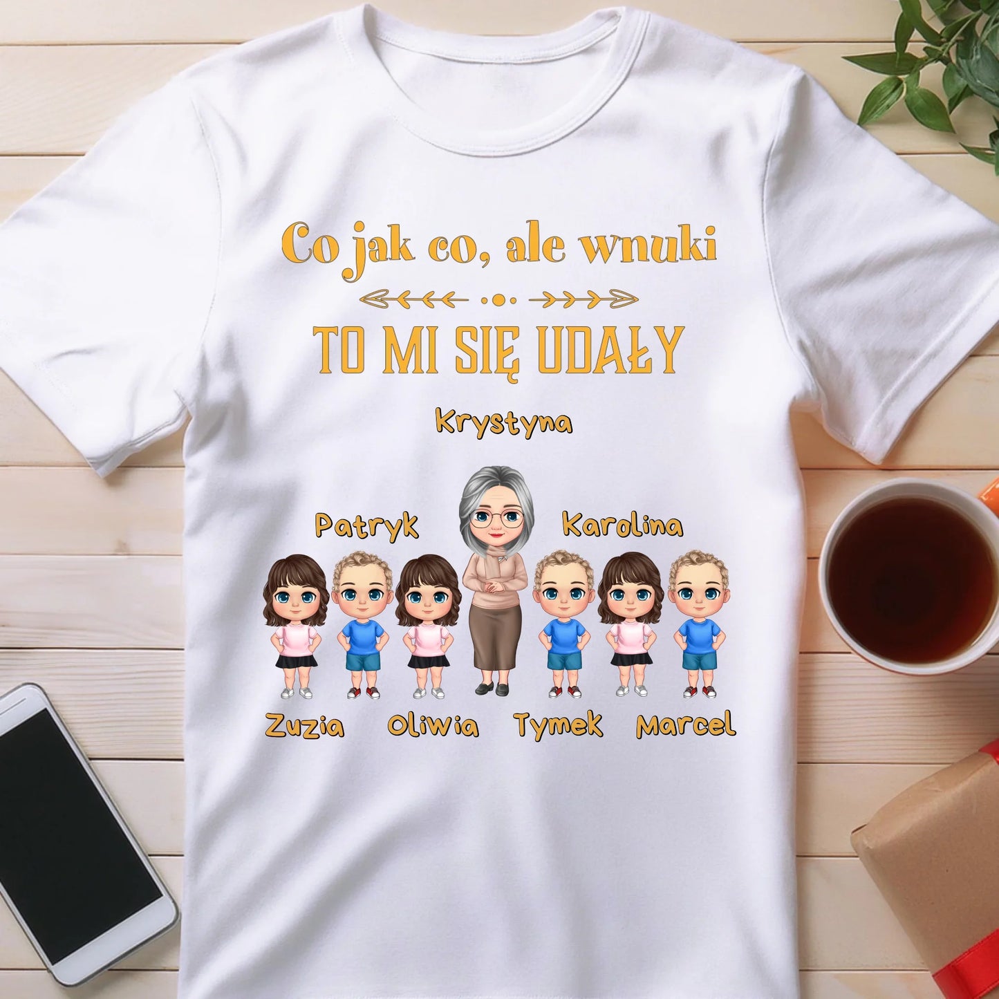 Koszulka personalizowana dla babci #250