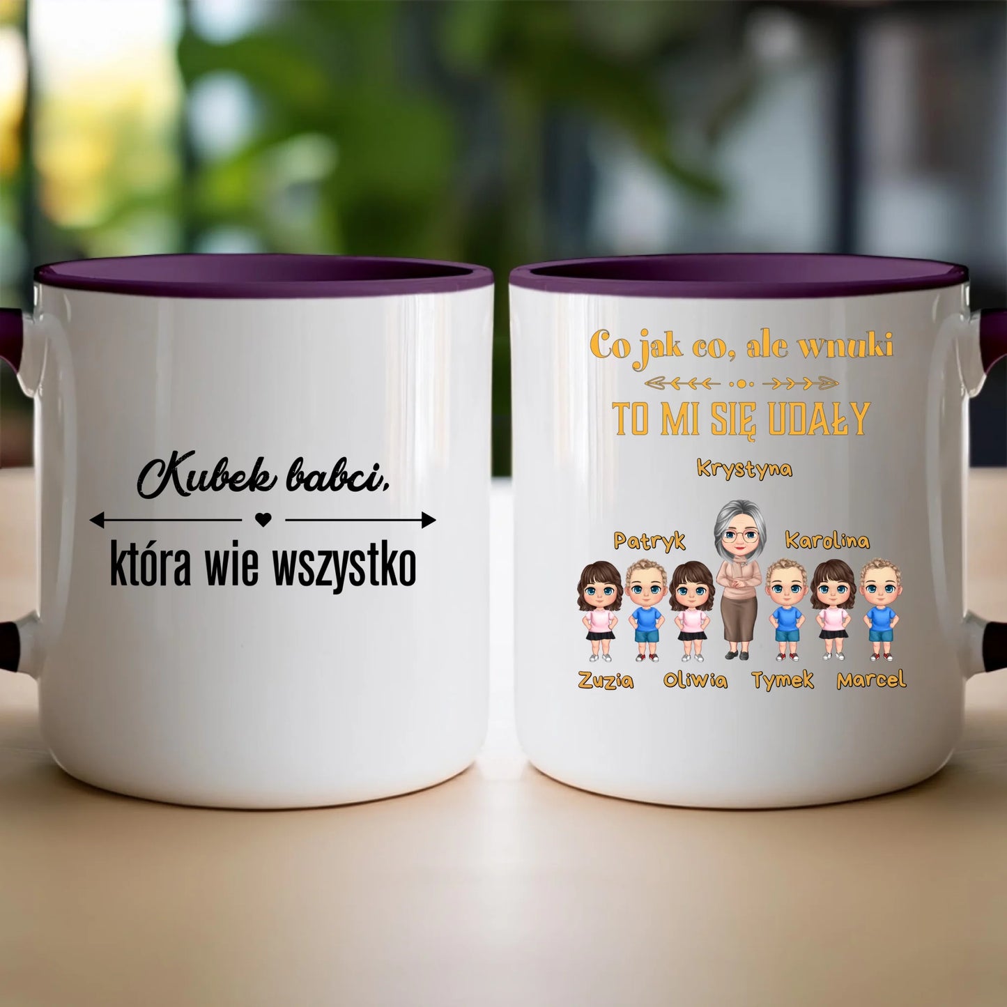 Kubek personalizowany dla babci #250