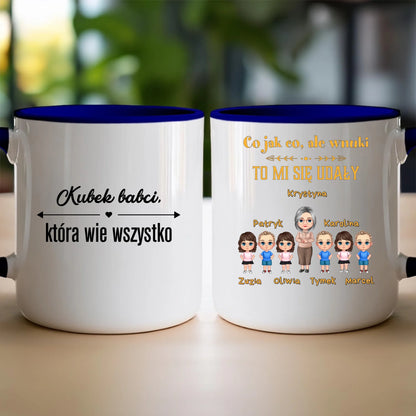 Kubek personalizowany dla babci #250