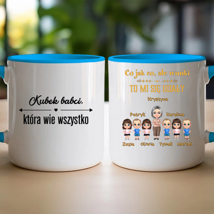 Kubek personalizowany dla babci #250