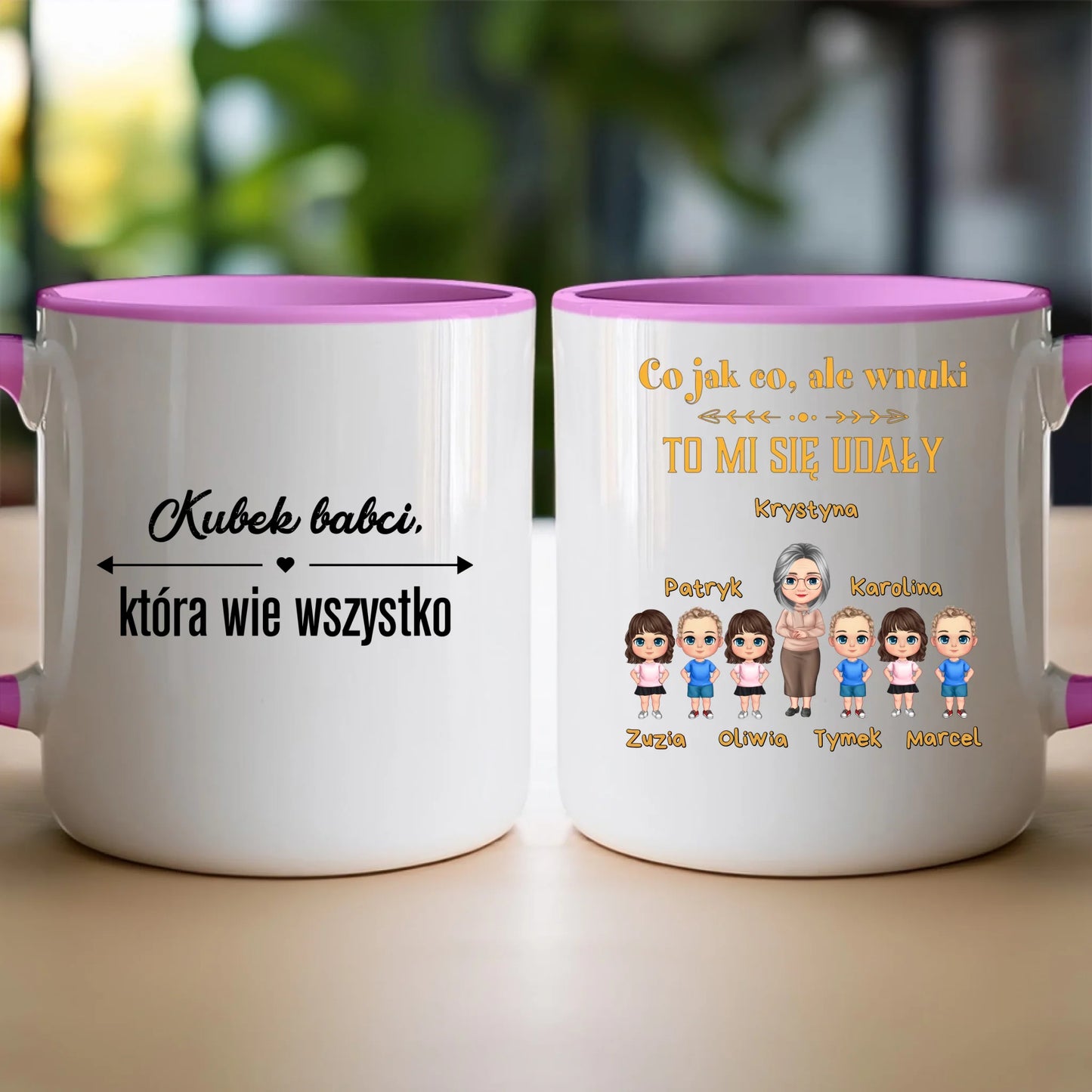 Kubek personalizowany dla babci #250
