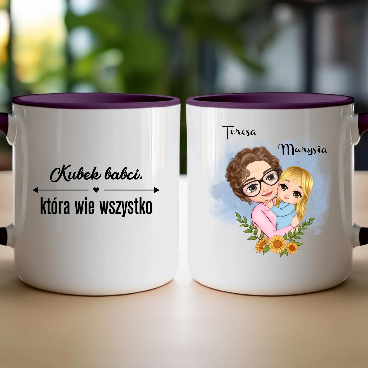 Kubek personalizowany dla babci #230
