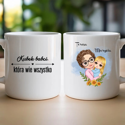 Kubek personalizowany dla babci #230