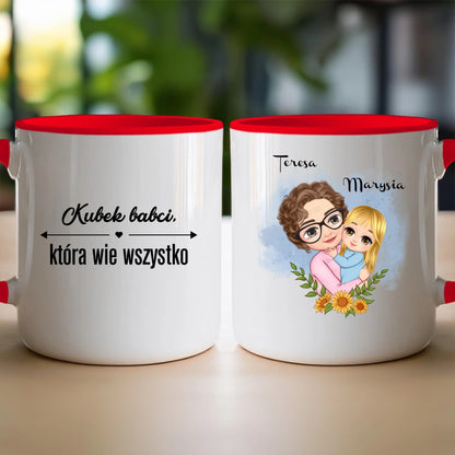 Kubek personalizowany dla babci #230