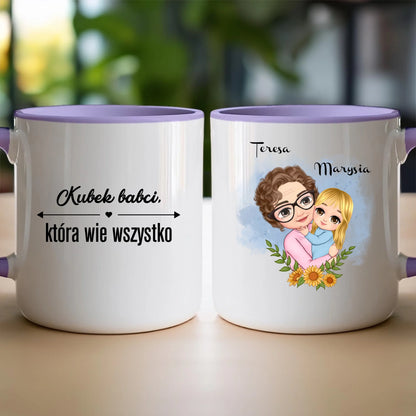 Kubek personalizowany dla babci #230